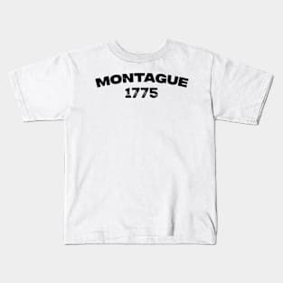 Montague, Massachusetts Kids T-Shirt